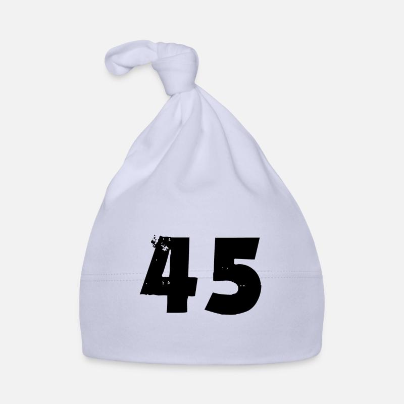 45 number Organic Baby Cap