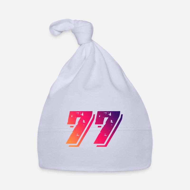 77 Symbole numérique Bonnet bio Bébé