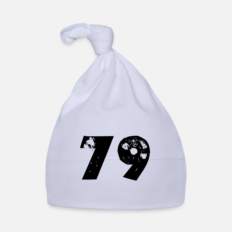 79 Number Organic Baby Cap