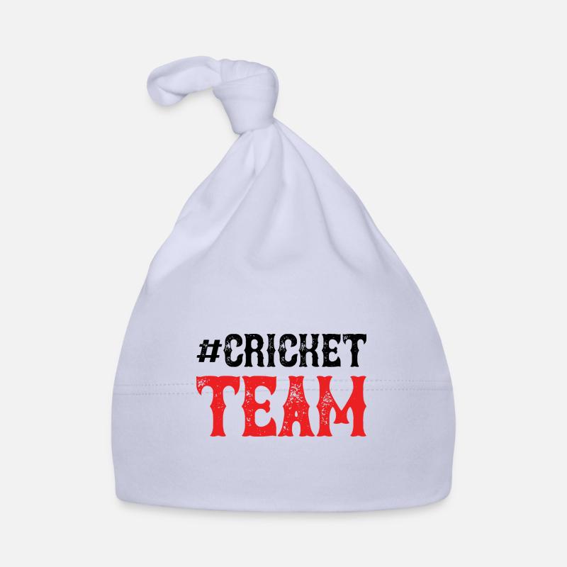 Équipe de cricket Bonnet bio Bébé