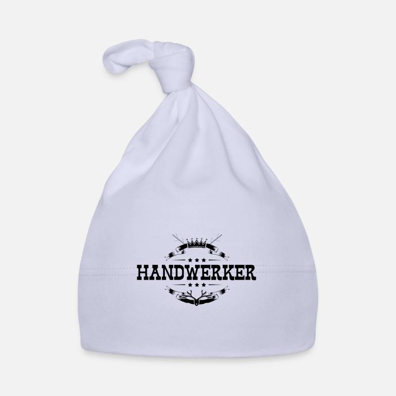 Handwerker Beruf Baby Bio-Mütze