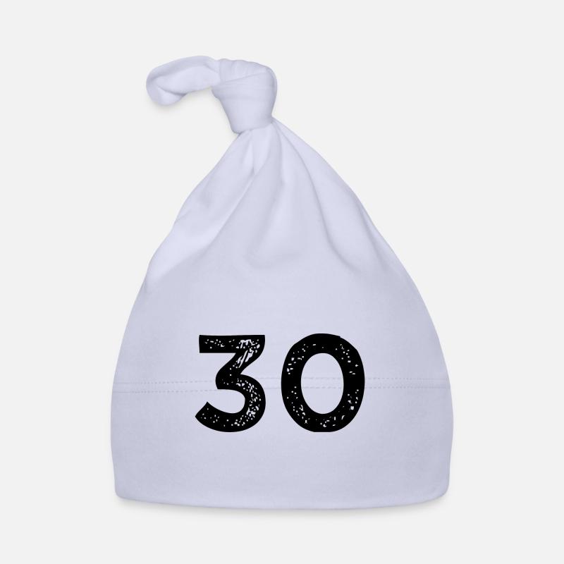 30 number jersey Organic Baby Cap