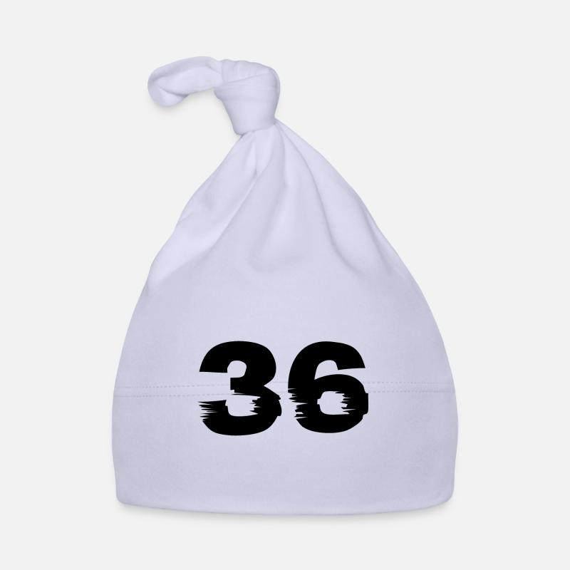 36 Zahl Baby Bio-Mütze