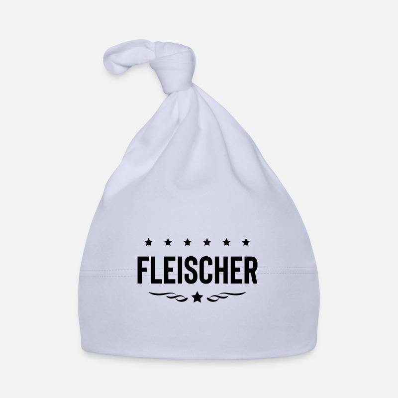 Fleischer Beruf Baby Bio-Mütze