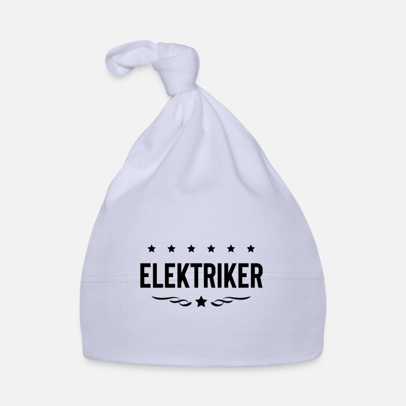 Elektriker Beruf Baby Bio-Mütze