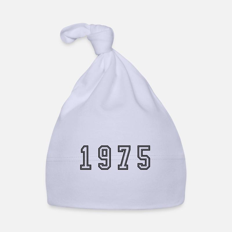 Numéro de l’année 1975 Bonnet bio Bébé