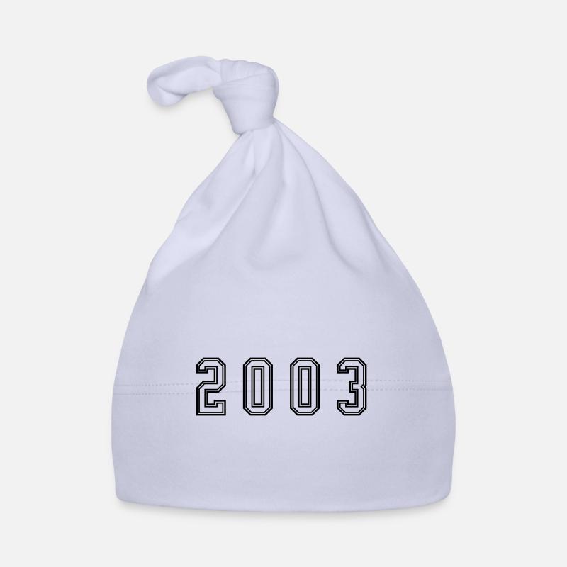 Numéro de l’année 2003 Bonnet bio Bébé