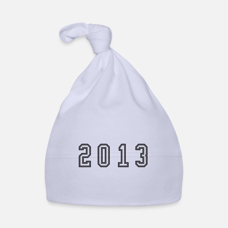 2013 Year Number Organic Baby Cap