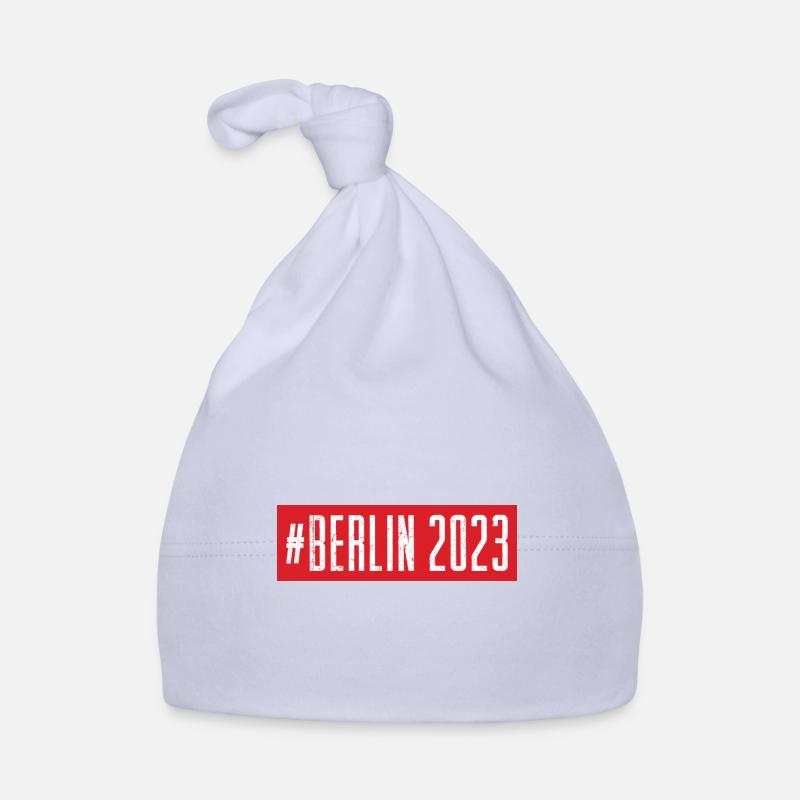 Berlin 2023 Baby Bio-Mütze