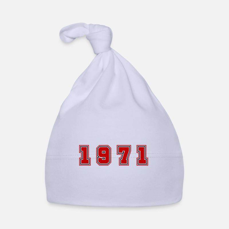 Numéro de l’année 1971 Bonnet bio Bébé