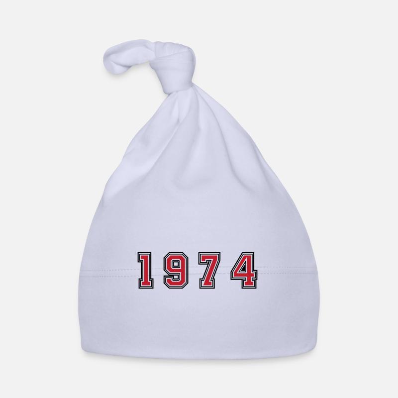 Numéro de l’année 1974 Bonnet bio Bébé
