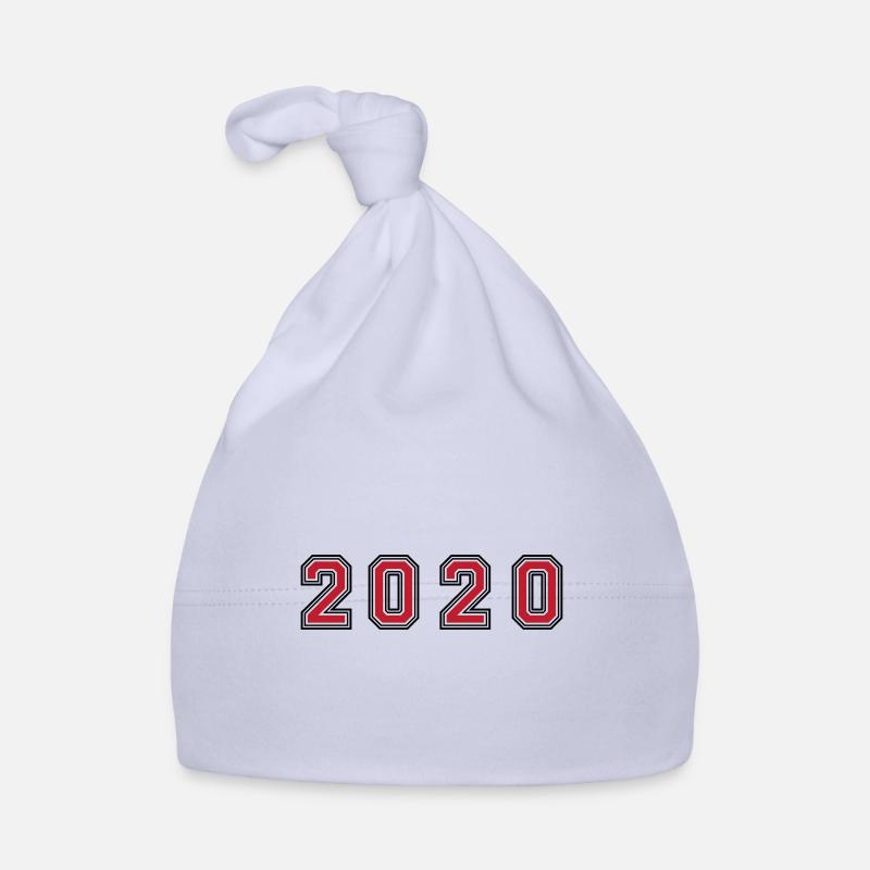 2020 year number Organic Baby Cap