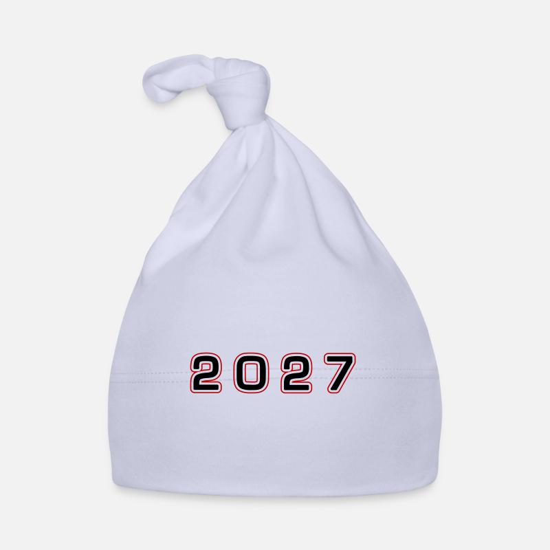 2027 year number Organic Baby Cap