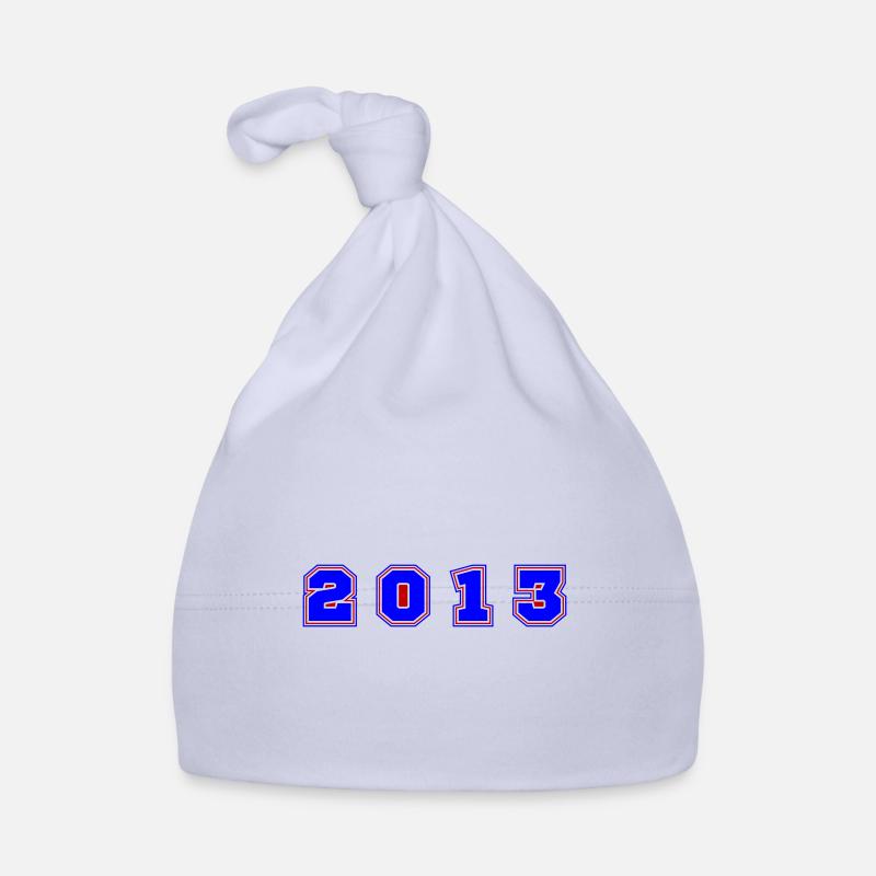 2013 Year Number Organic Baby Cap