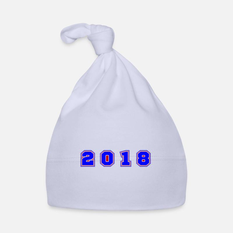 2018 Year Number Organic Baby Cap