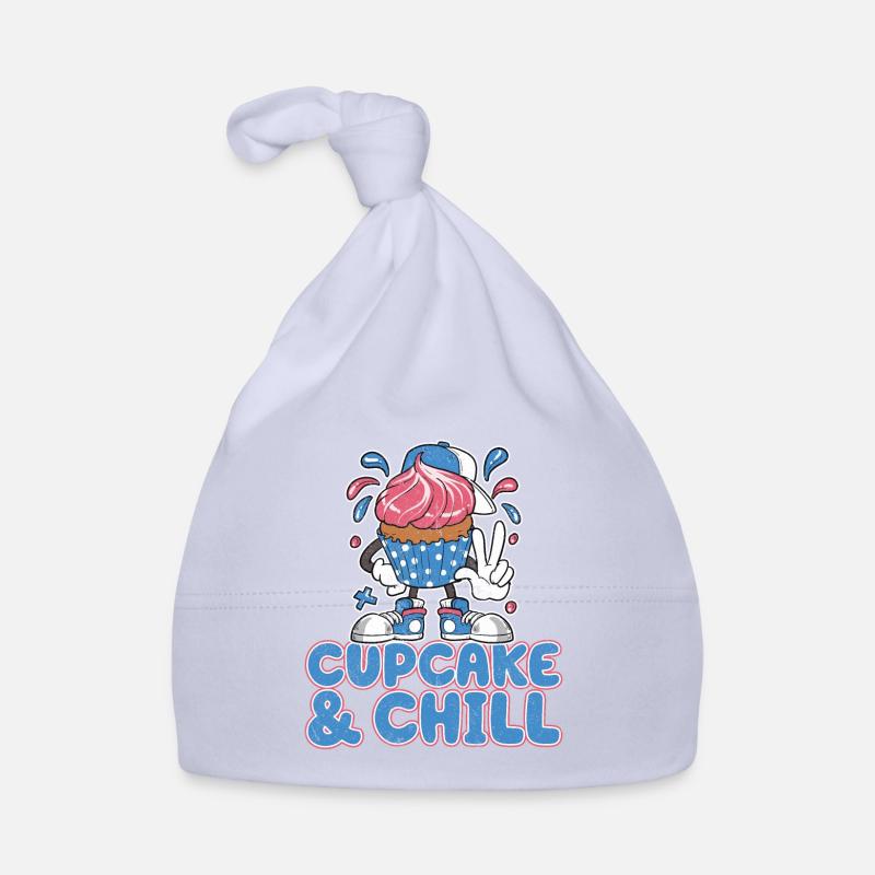 Cupcake et Chill Cupcake Caractère Bonnet bio Bébé