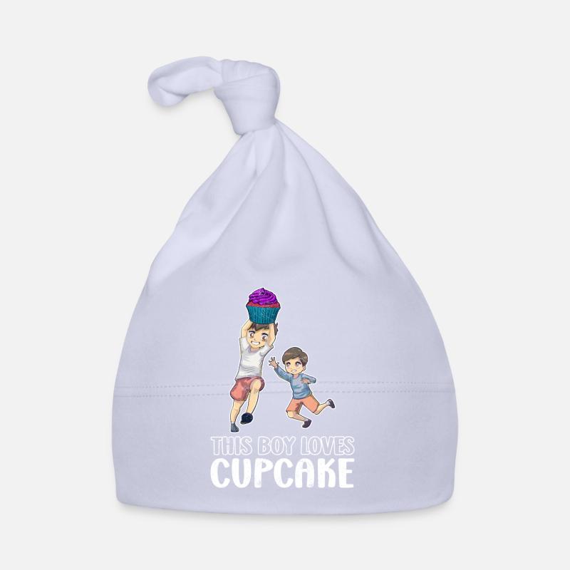 Ce garçon aime le cupcake Bonnet bio Bébé
