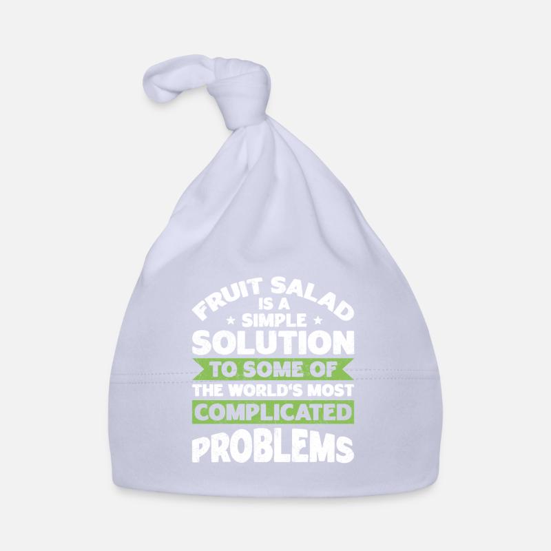 La salade de fruits est une solution simple Bonnet bio Bébé