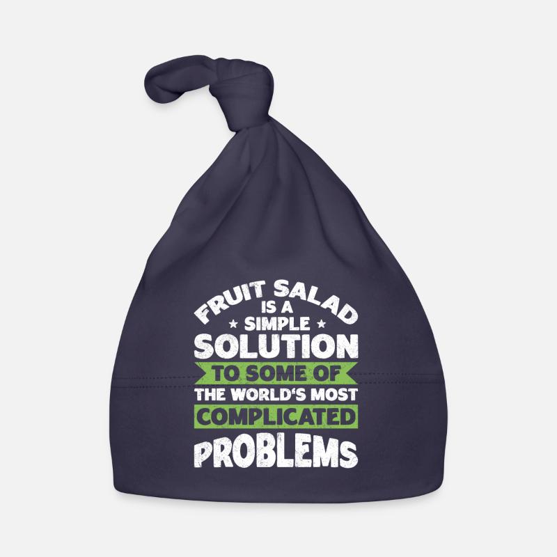 Fruit Salad Is A Simple Solution Baby Bio-Mütze
