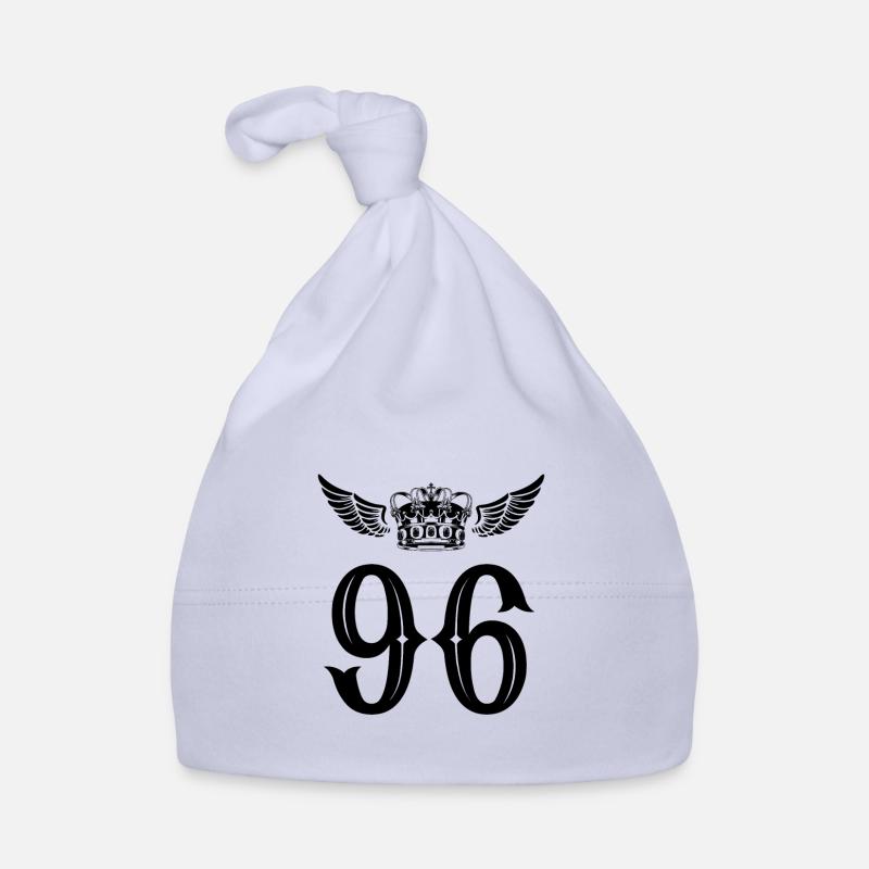 96 Number crown Organic Baby Cap