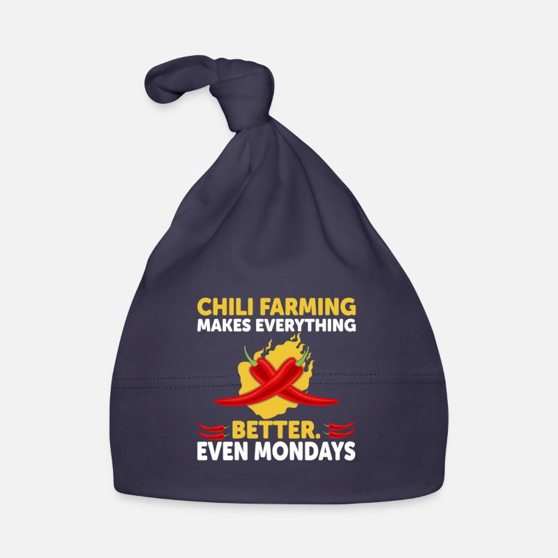 Chili Farming Makes Everything Better Baby Bio-Mütze
