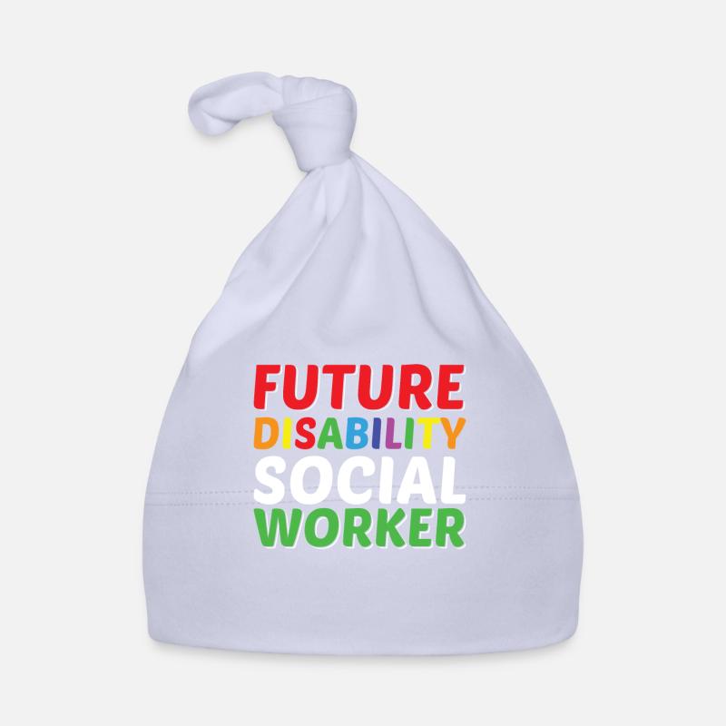 Future Disability Social Worker Baby Bio-Mütze