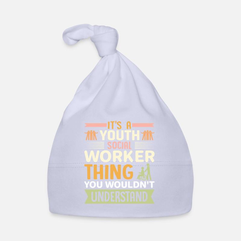 It Is A Youth Social Worker Thing Organic Baby Cap