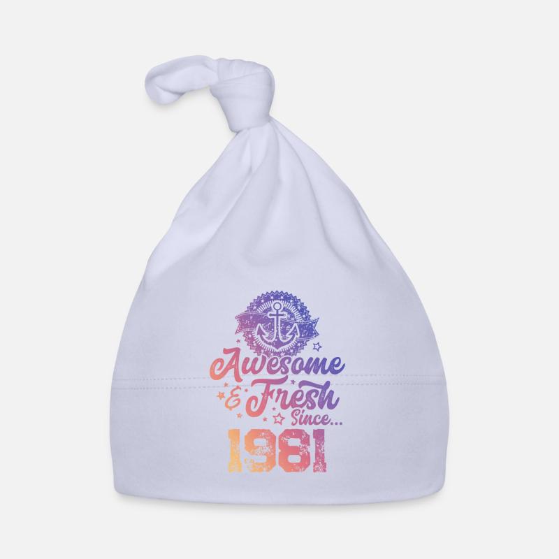 1981 awesome fresh Baby Bio-Mütze