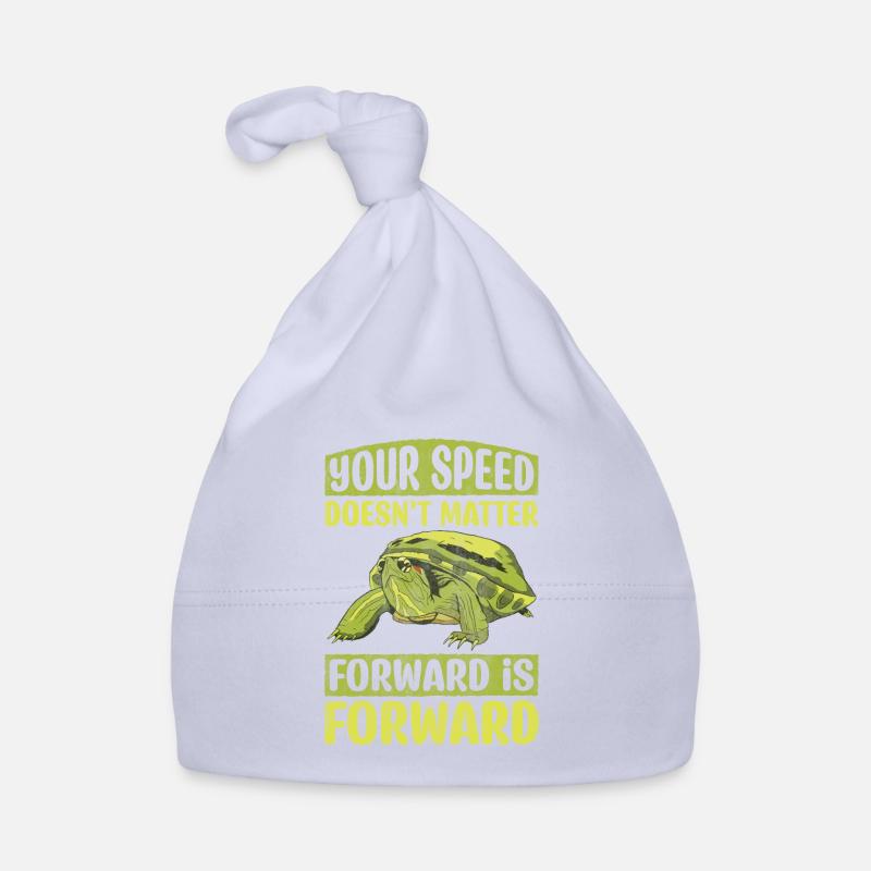 Your Speed Doesn't Matter Forward Is Forward Baby Bio-Mütze