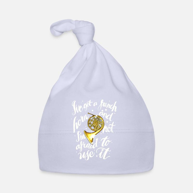 Français De musique à cor Bonnet bio Bébé