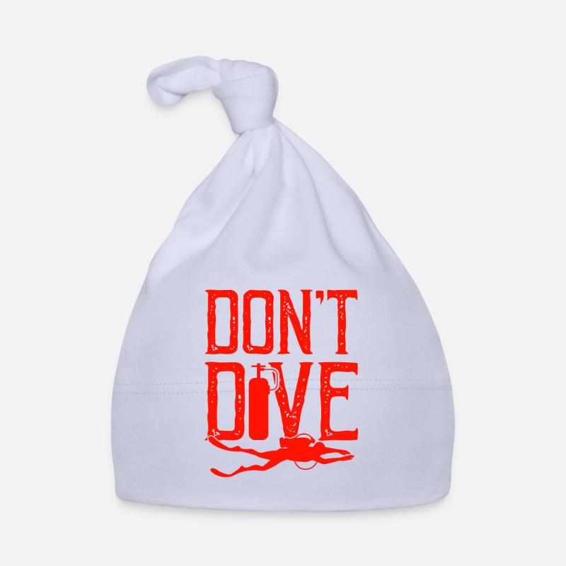 diving divers Organic Baby Cap