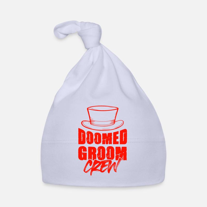 groom crew Organic Baby Cap