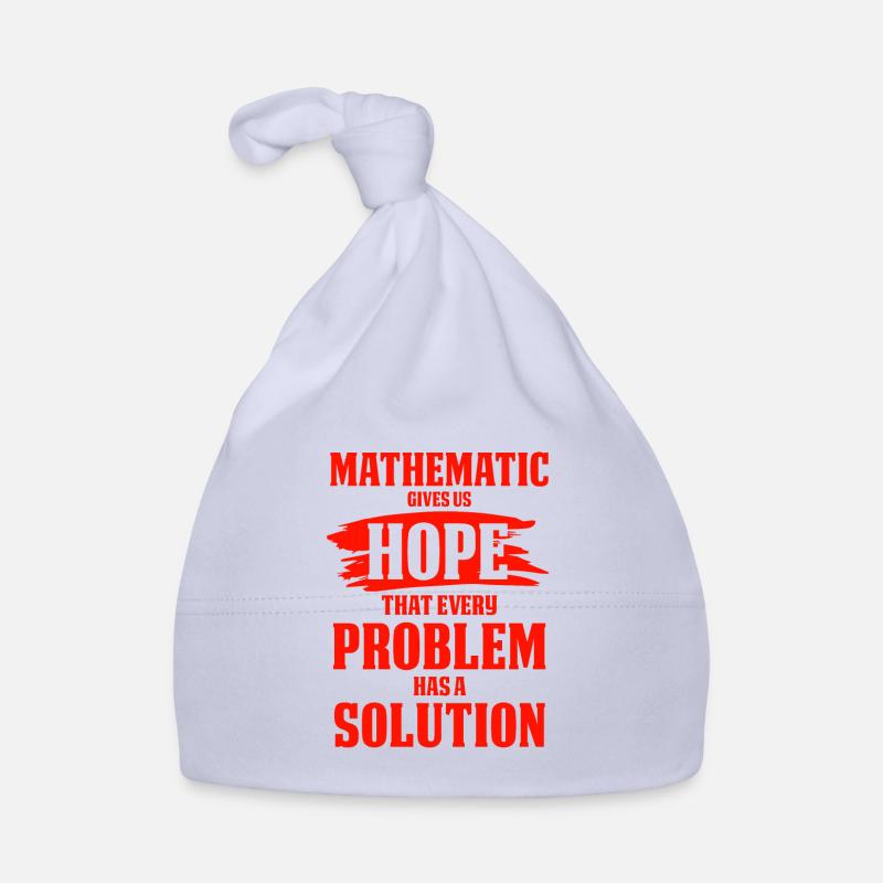 mathématiques Bonnet bio Bébé