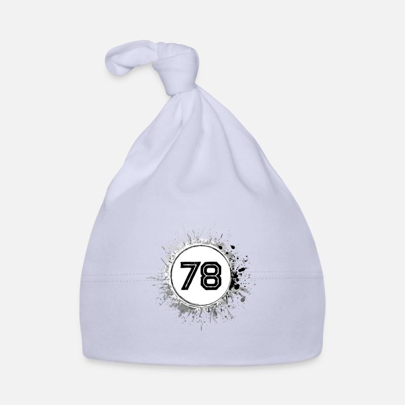 78 Nombre d’objets blob - Bonnet bio Bébé - ciel
