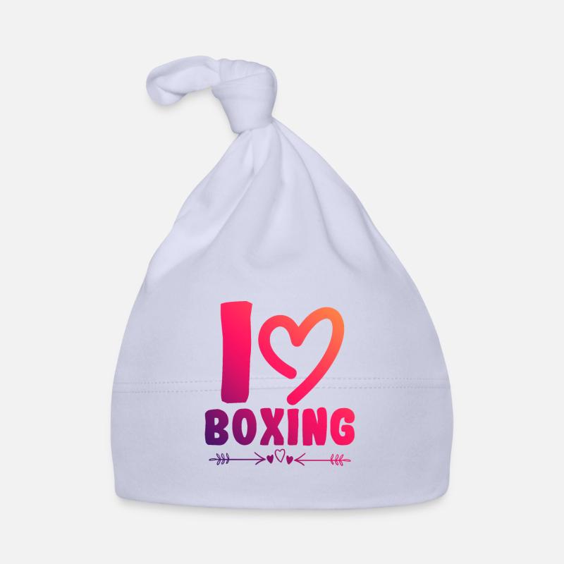Ich liebe Boxen Baby Bio-Mütze