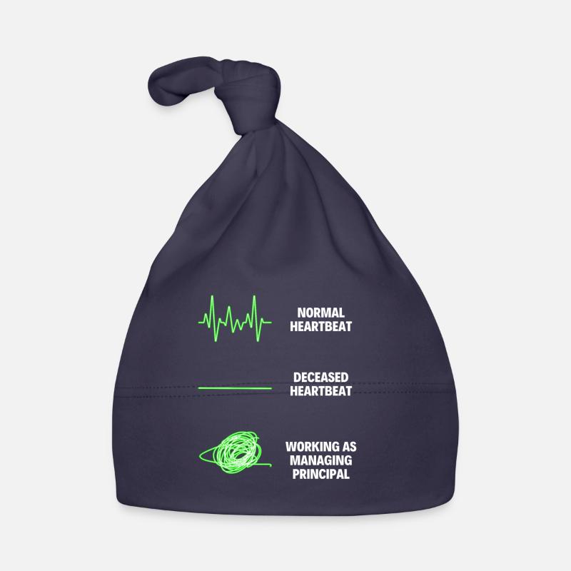 Managing Principal Funny Principal Work Baby Bio-Mütze