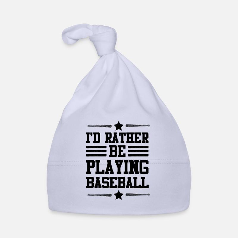 Match de baseball Bonnet bio Bébé