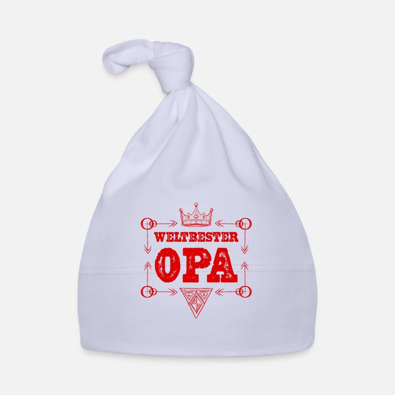 Weltbester Opa Baby Bio-Mütze