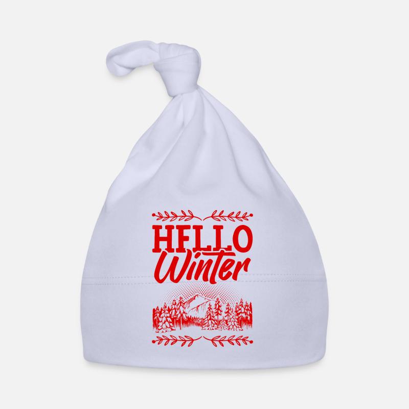 Hello Winter Baby Bio-Mütze