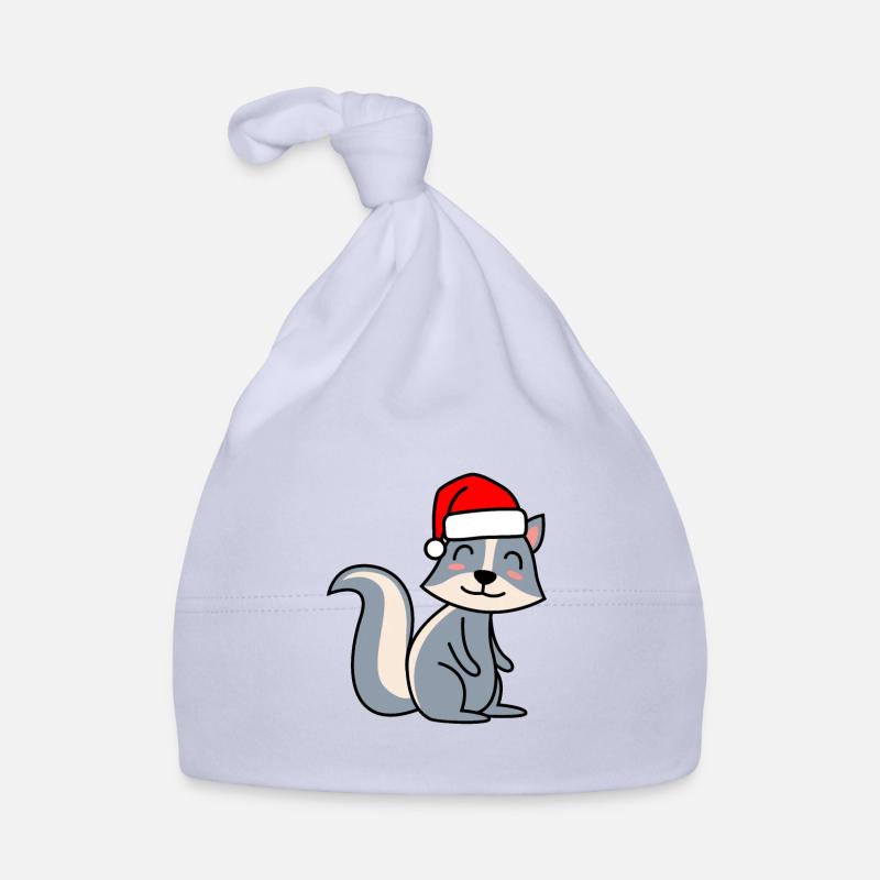 Stinker Comic Christmas Xmas Organic Baby Cap