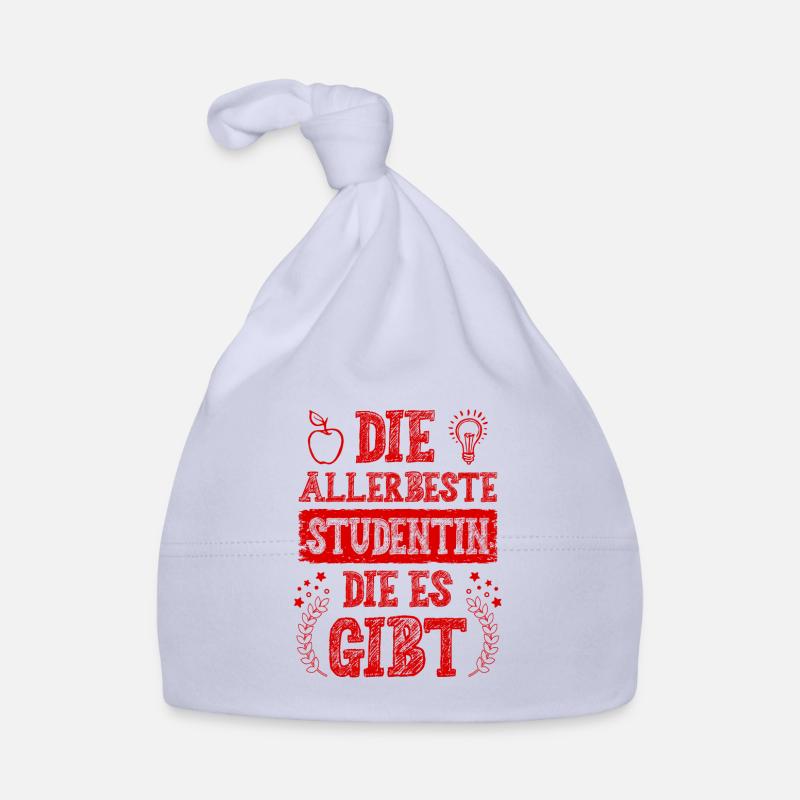 Allerbeste Studentin Baby Bio-Mütze