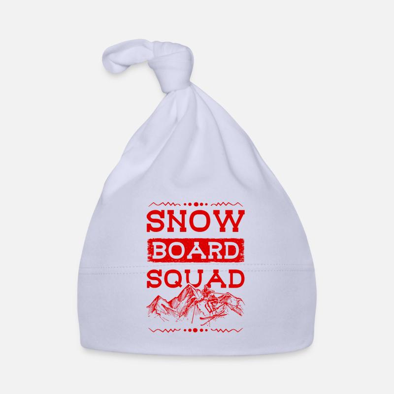 Équipe de snowboard Bonnet bio Bébé