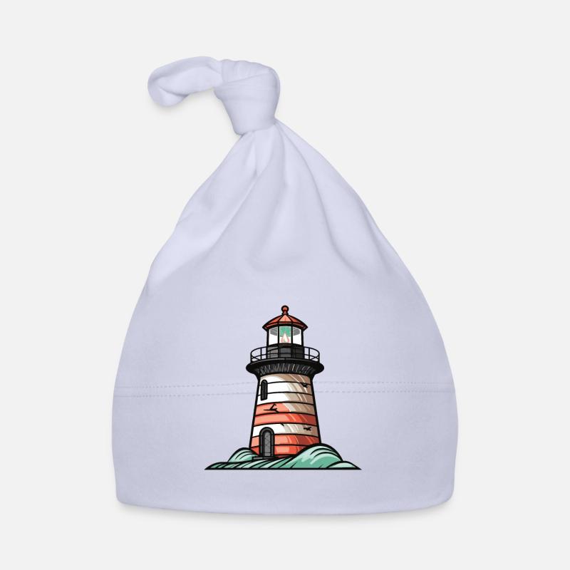 Lighthouse Coast Icon Organic Baby Cap