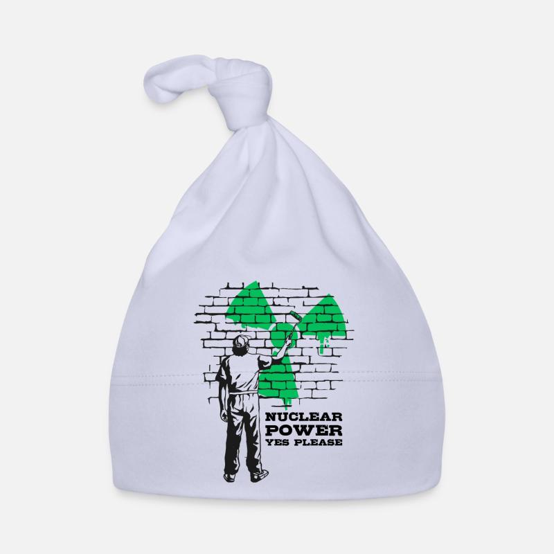 Atomkraft Ja bitte, Ja zu Atomenergie Baby Bio-Mütze