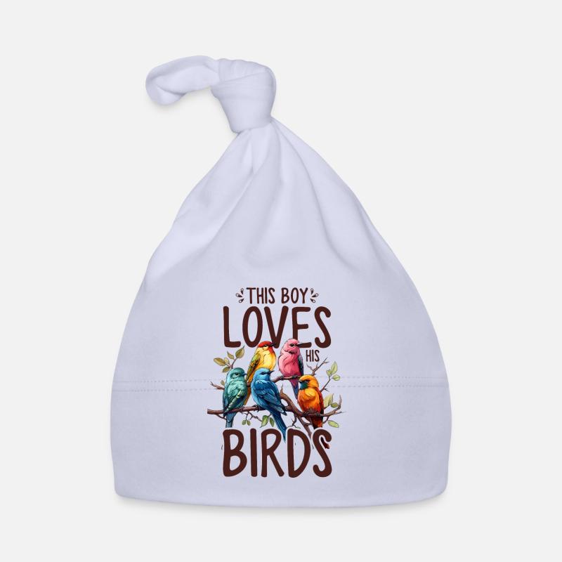 Garçon Oiseau Drôle Oiseleur Oiseau D’observation Oiseau Bonnet bio Bébé