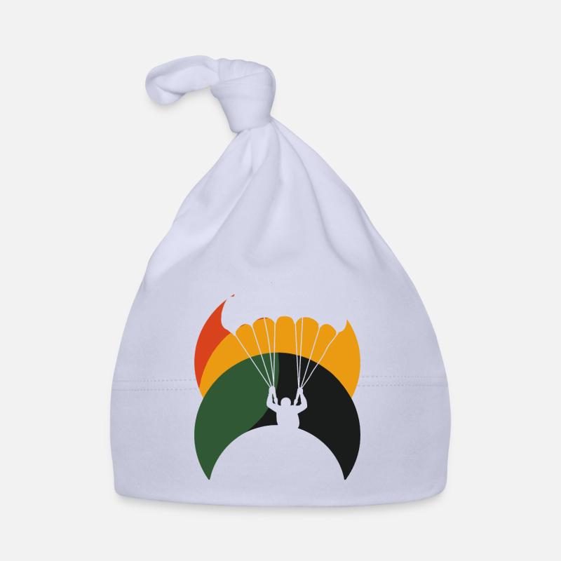 Paragliding Flying Parachute Organic Baby Cap