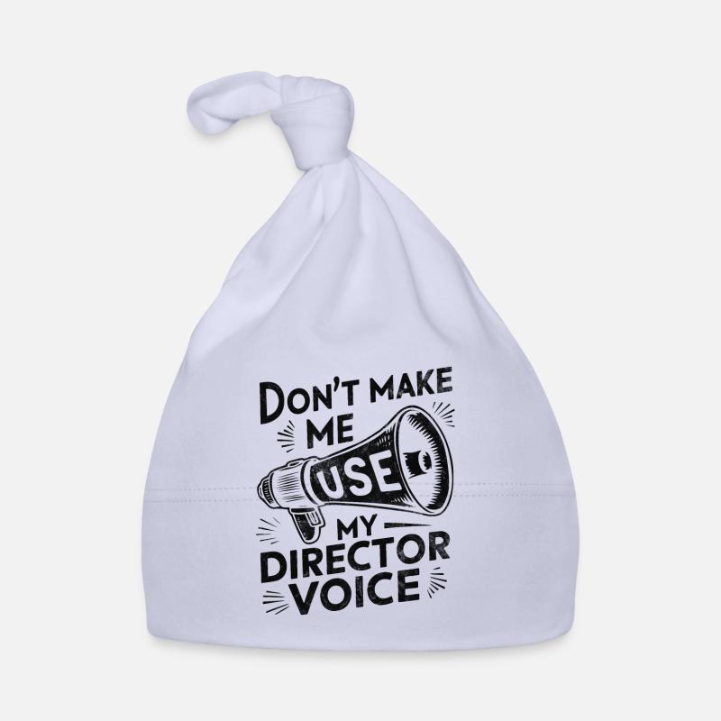 Ne me faites pas utiliser mon réalisateur Voix Cinéaste Bonnet bio Bébé