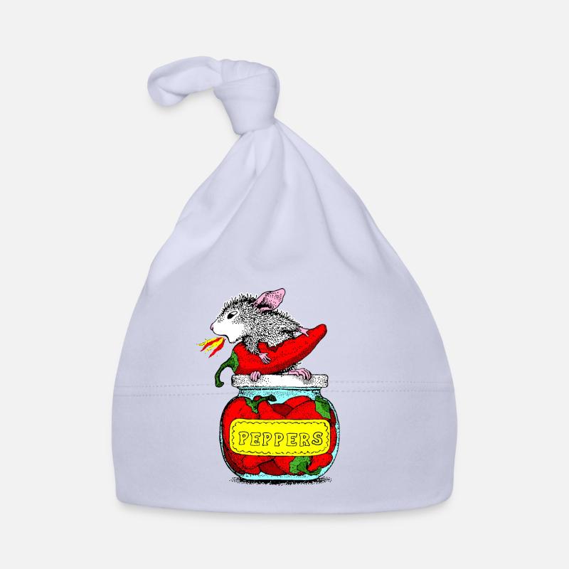 Rat and peppers Organic Baby Cap