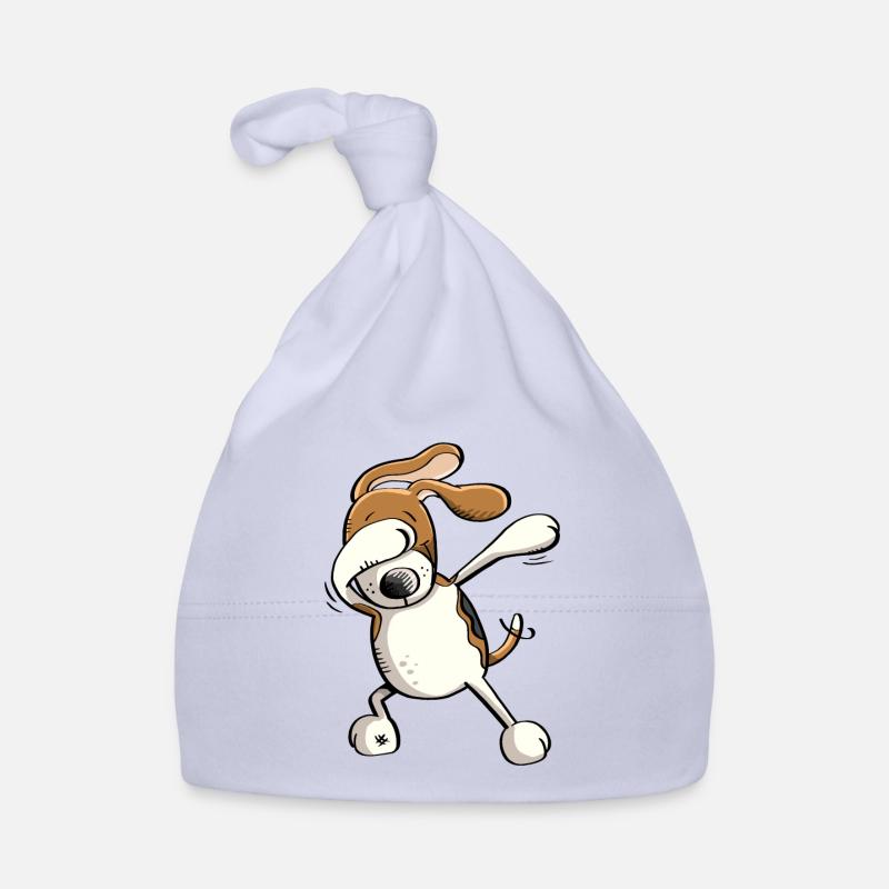 Drôle Dab danse Beagle - Chien - BD - Cadeau Bonnet bio Bébé