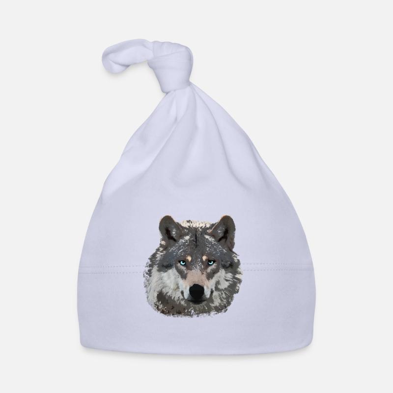 Wolf Fans Design Classic - for Wolves Lovers Organic Baby Cap